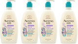 Aveeno Kids Sensitive Skin Face and Body Wash with Oat Extract, Gently Washes Away Dirt and Germs Without Drying, Tear-Free, Hypoallergenic Kids Body Wash, 18 fl. oz