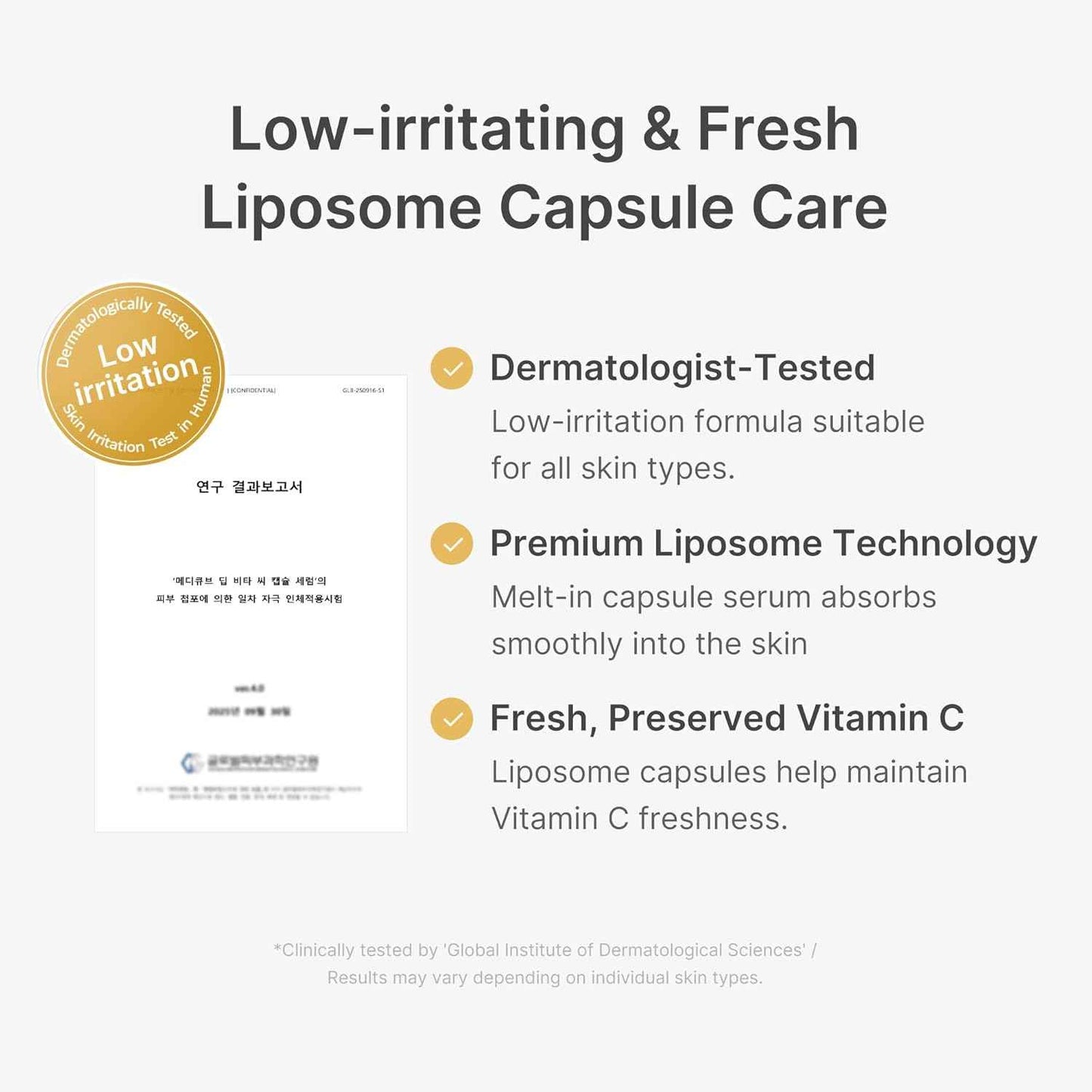 medicube Deep Vitamin C Capsule Serum | Hydrating Vitamin C Serum for Dull & Uneven-Looking Skin with Visible Concerns | Liposome Capsules for Smooth, Radiant Texture | Korean Skincare 1.01 fl.oz