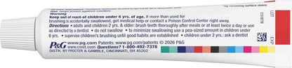 Crest Tartar Protection & Anticavity Toothpaste with Fluoride, Regular Paste, 2.4oz (Pack of 3)