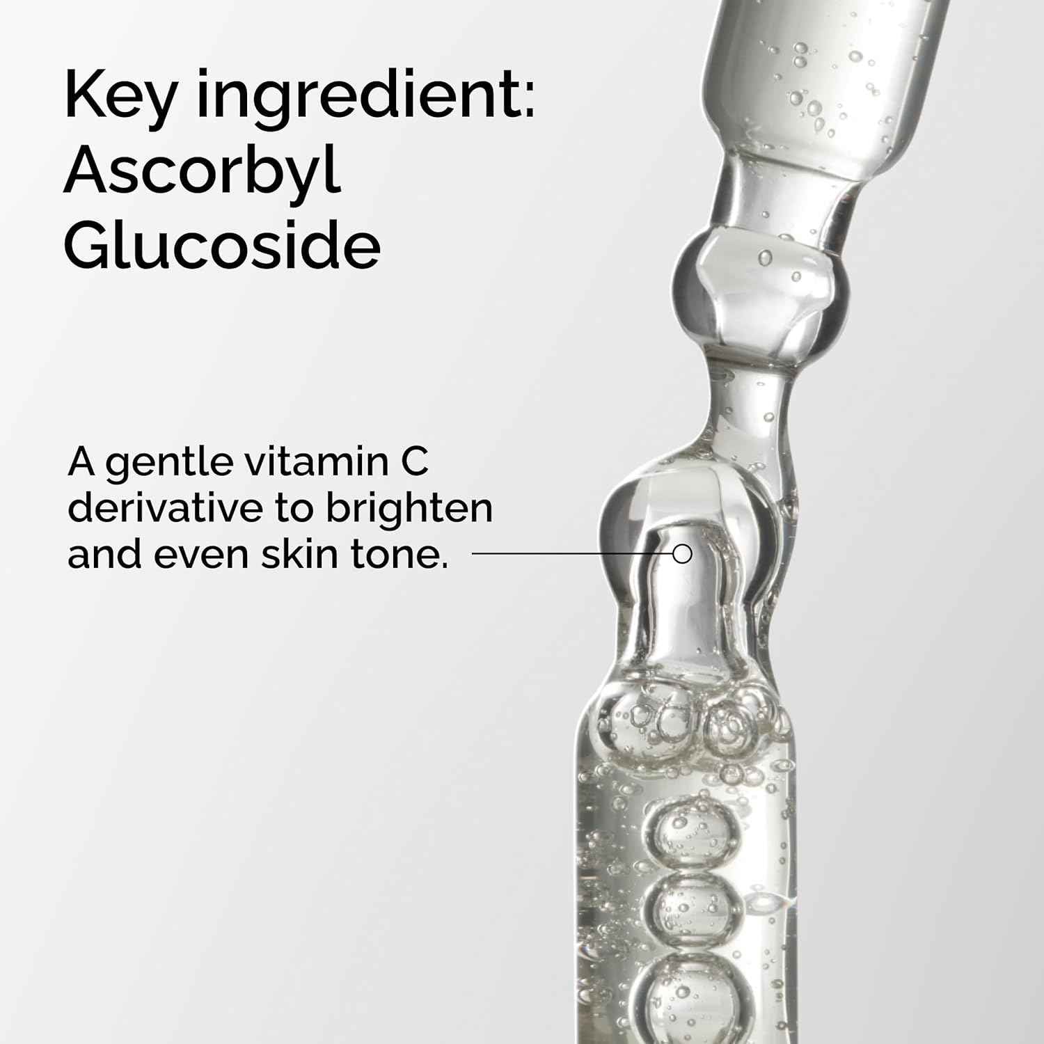 The Ordinary Ascorbyl Glucoside Solution 12%, Vitamin C Serum for Even Skin Tone and Antioxidant Protection, 1 Fl Oz