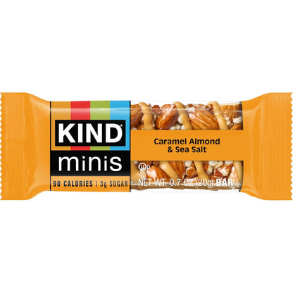 KIND_Mini_Snack_Bars_Variety_Pack,_Gluten_Free,_Low_Sugar,_Low_Calorie_Snacks,_Dark_Chocolate_Nuts_&_Sea_Salt,_Caramel_Almond_&_Sea_Salt,_20_Count
