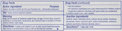 Crest Toothpaste 8.2 Ounce Cavity Protection Regular (Pack of 2)