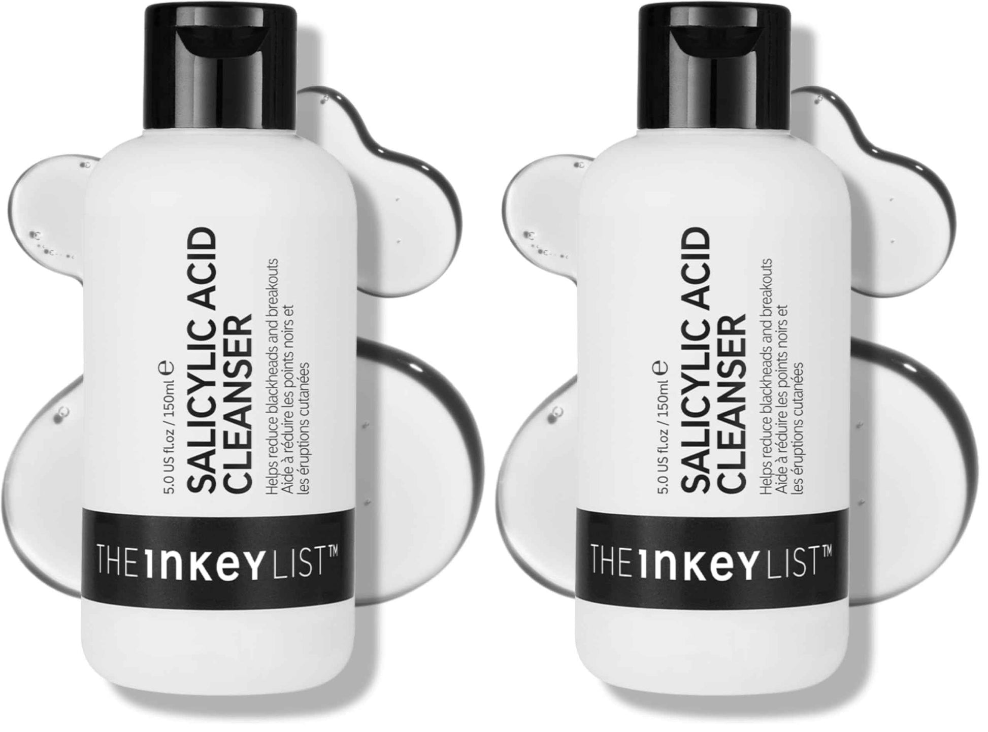 The INKEY List Salicylic Acid Cleanser - Daily Exfoliating Cleanser with 2% Salicylic Acid & Zinc PCA, Unclogs Pores, Anti Acne, Reduces Blackheads & Excess Oil for Clearer Skin