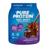 Pure Protein 100% Whey Protein Powder, 25 g Protein, 1.75 lb (Packaging May Vary)