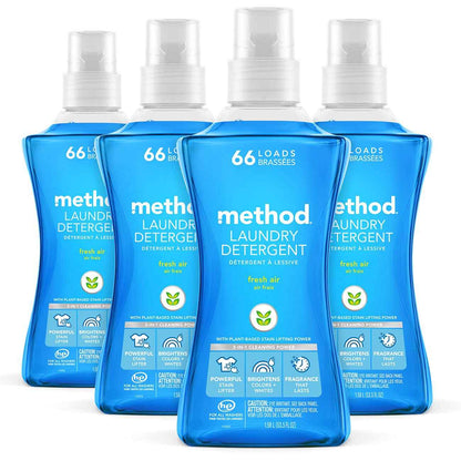 Method Liquid Laundry Detergent; Stain Remover; 66 Loads per 53.5 fl oz bottle
