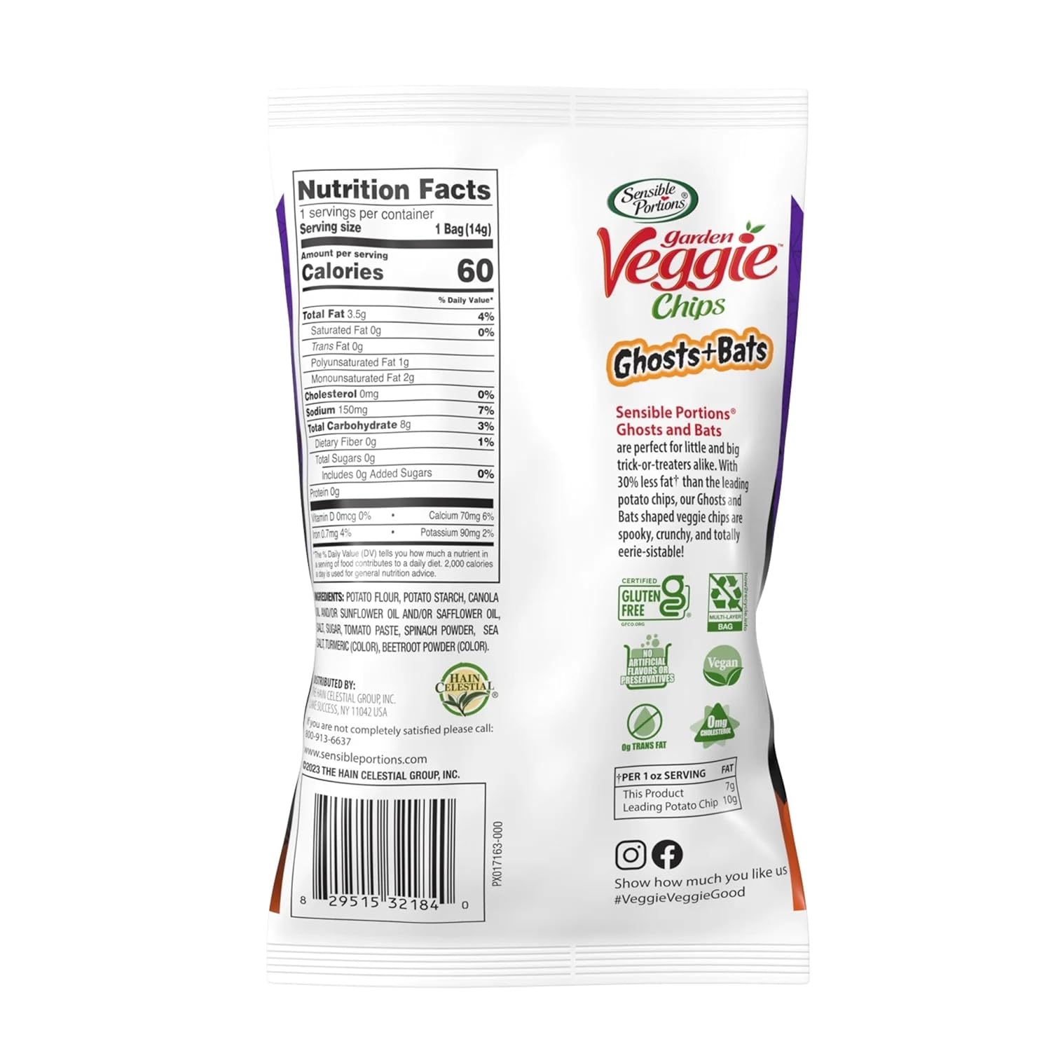Sensible_Portions_Garden_Veggie_Ghosts_&_Bats_Sea_Salt_Chips,_0.5_oz_Bag,_12_ct