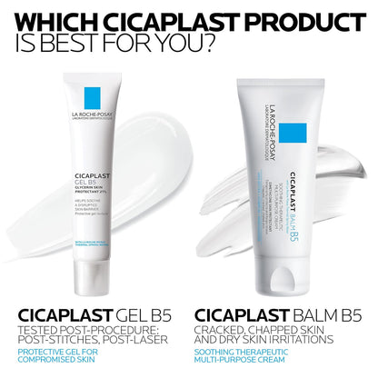 La_Roche-Posay_Cicaplast_Gel_B5,_Protective_Repair_Gel_for_Cracked,_Chapped_Skin_with_Madecassoside_and_Glycerin,_Tested_Post-Procedure,_Post-Stitches,_Post-Laser,_1.35_Fl_Oz
