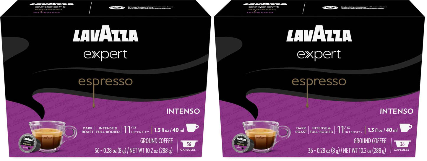 Lavazza Capsules, Medium Roast, 100% Arabica, Compatible with Own Classy Machines