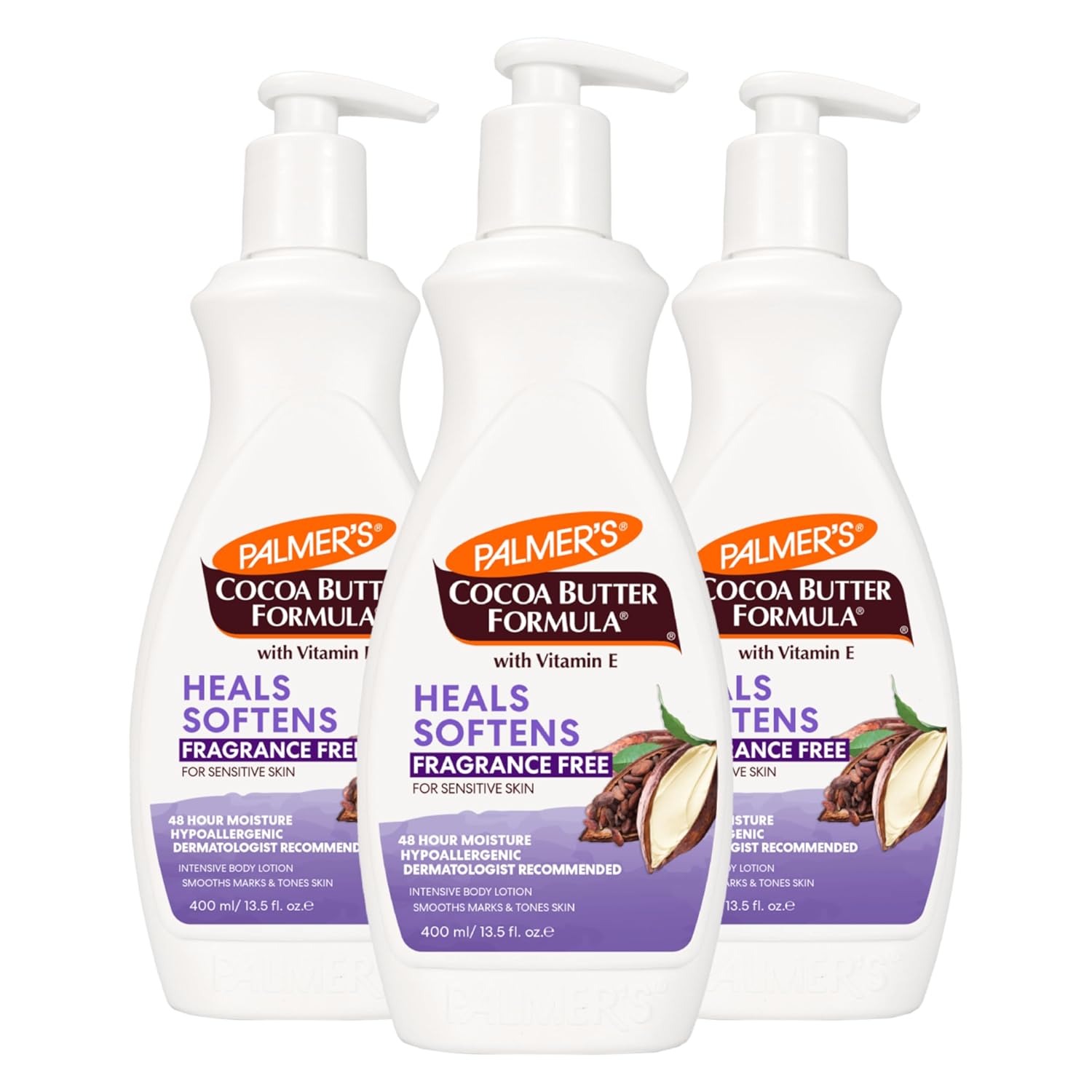 Palmer's_Cocoa_Butter_Formula_Daily_Skin_Therapy_Fragrance_Free_Lotion_for_Dry_Skin,_Unscented_Body_Lotion,_Pump_Bottle,_13.5_Fl_Oz_(Pack_of_3)