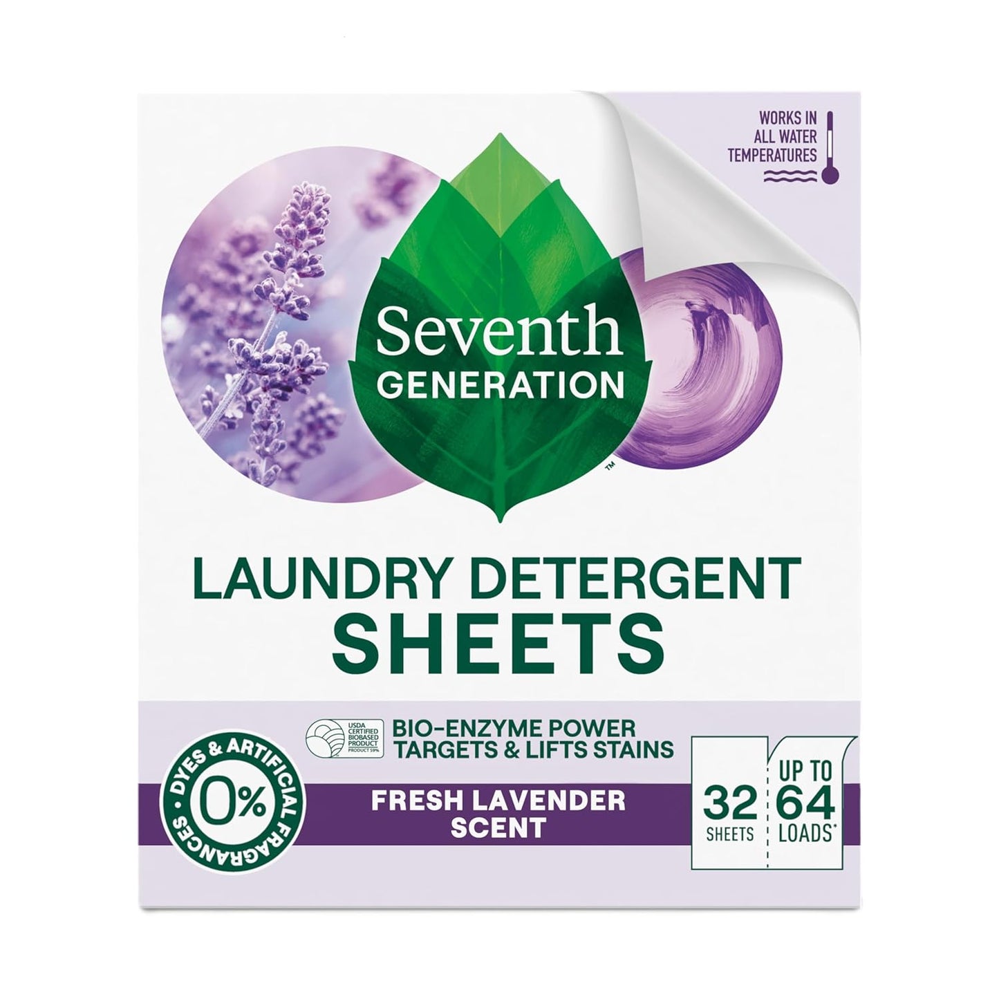 Seventh_Generation_Lavender_Laundry_Sheets,_32_CT