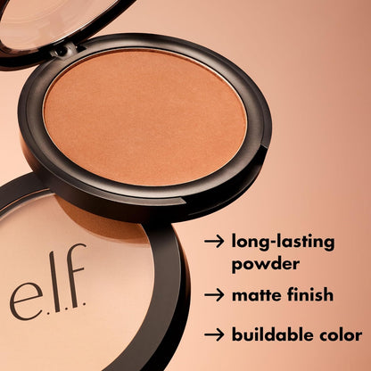 e.l.f._Primer-infused_Bronzer,_Long-Wear,_Matte,_Bold,_Lightweight,_Blends_Easily,_Contours_Cheeks,_Forever_Sun_Kissed,_All-Day_Wear,_0.35_Oz