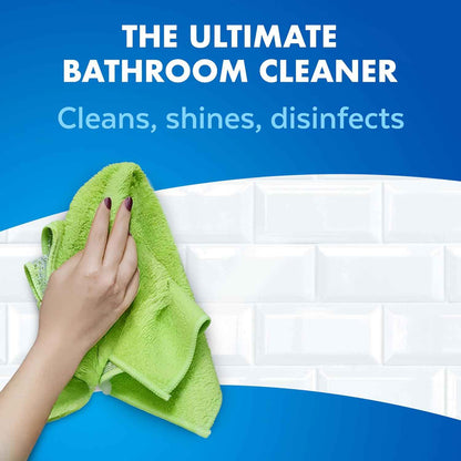 Lysol Bathroom Cleaner, Multipurpose Cleaner for Showers, Bathtubs, Sinks, Disinfectant Spray Kills 99.9% of Germs, Zero Bleach Cleaning Spray, 32 Oz.