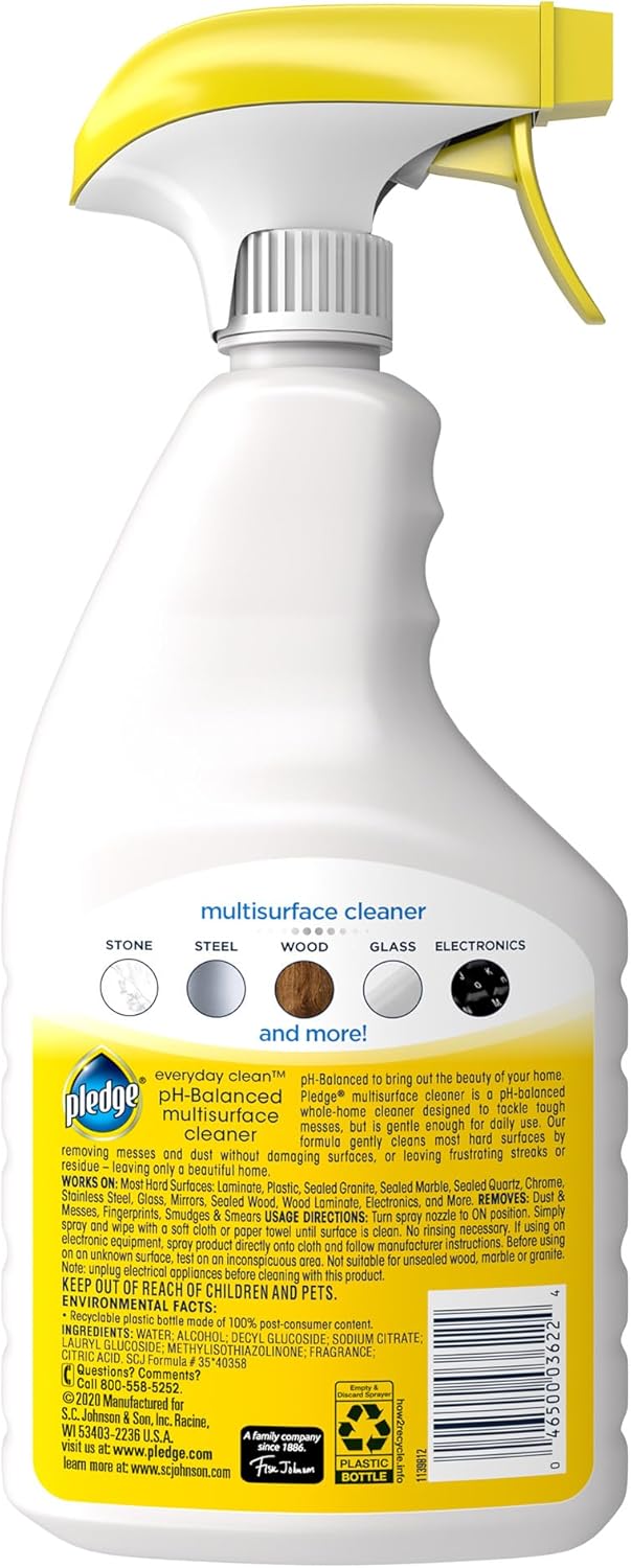 Pledge_pH-Balanced_Multisurface_Cleaner_Spray_for_Everyday_Care,_Fresh_Citrus_Scent,_25oz_(Pack_of_3)