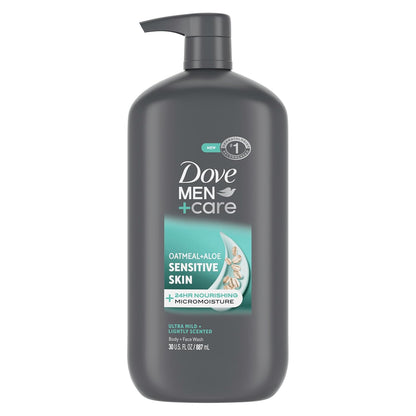 DOVE_MEN_+_CARE_Body_&_Face_Wash_Sensitive_Skin_For_Hydrated,_Smooth_Skin_-_30_oz