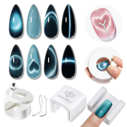 modelones 32 PCS Gel Nail Polish Set, 28 Colors Gel Polish with No Wipe Base Coat, Glitter & Glossy & Matte Top Coat Black Brown Red Purple Soak Off LED Nail Art Kit Salon at Home