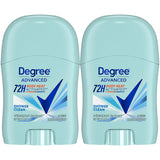 Degree Women’s Travel Deodorant Shower Clean – 72H Body Heat Activated Mini Antiperspirant, 0.5 Oz Ea