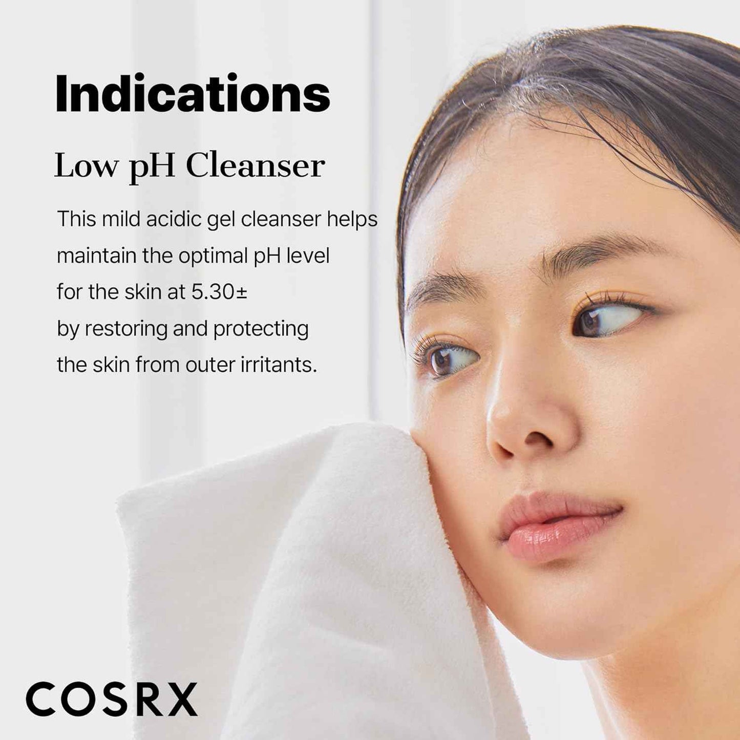 COSRX Low pH Good Morning Gel Face Cleanser, BHA Face Wash, Daily Mild Face Cleanser for Sensitive Skin, PH Balancing, Korean Skin Care, Korean Face Wash