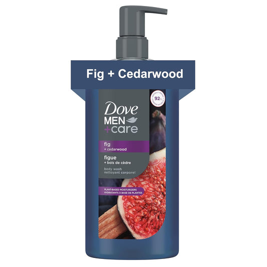 DOVE_MEN_Moisturizing_Body_Wash_|_#1_Dermatologist_Body_Wash_for_Men,_Sulfate_Free,_Paraben_Free,_&_Dye_Free_|_Fig_+_Cedarwood,_26oz