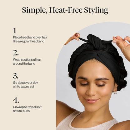 Kitsch_Set_&_Flow_Active_Heatless_Curling_Headband_For_Women_–_Achieves_Heatless_Curls_Overnight,_No_Heat_Damage_|_Heatless_Curlers_with_Flexible_Fit_|_Great_During_Gym_Sessions,_Travel_-_Black,_1pc
