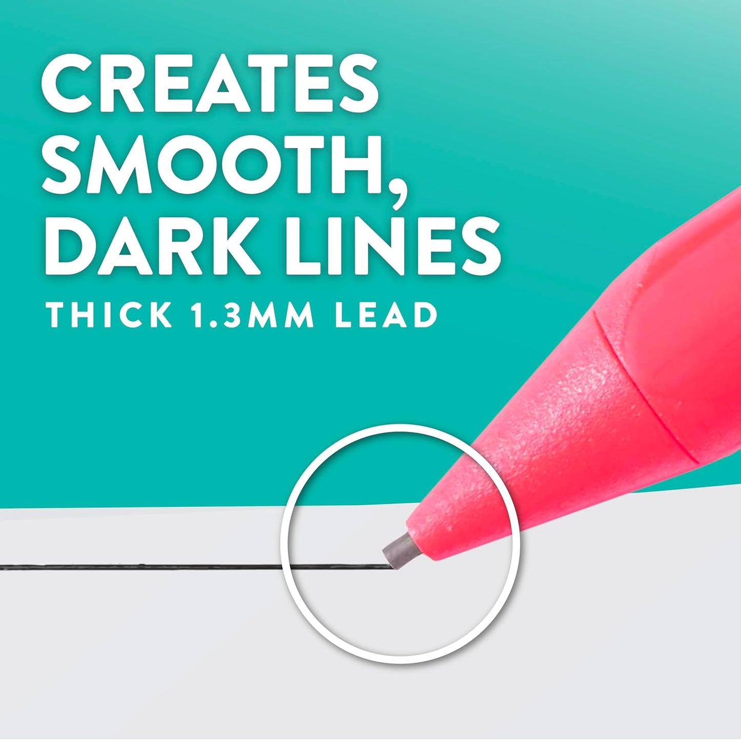 Paper_Mate_Handwriting_Triangular_Mechanical_Pencil_Set_with_Lead_&_Eraser_Refills,_1.3mm,_8_Count_-_Back_to_School,_Teacher_Supplies,_Home,_Kids_Writing,_Fun_Barrel_Colors