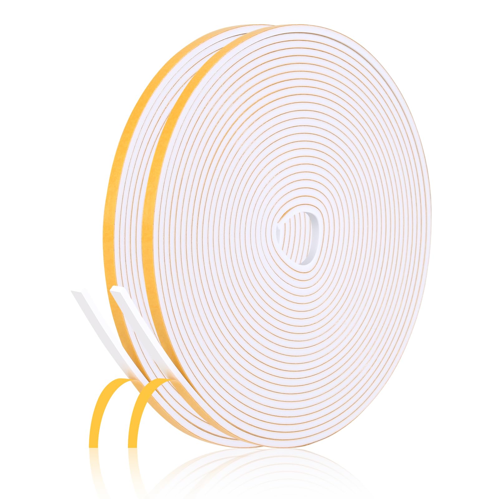 1/4 Inch X 1/8 Inch X 52Feet - White