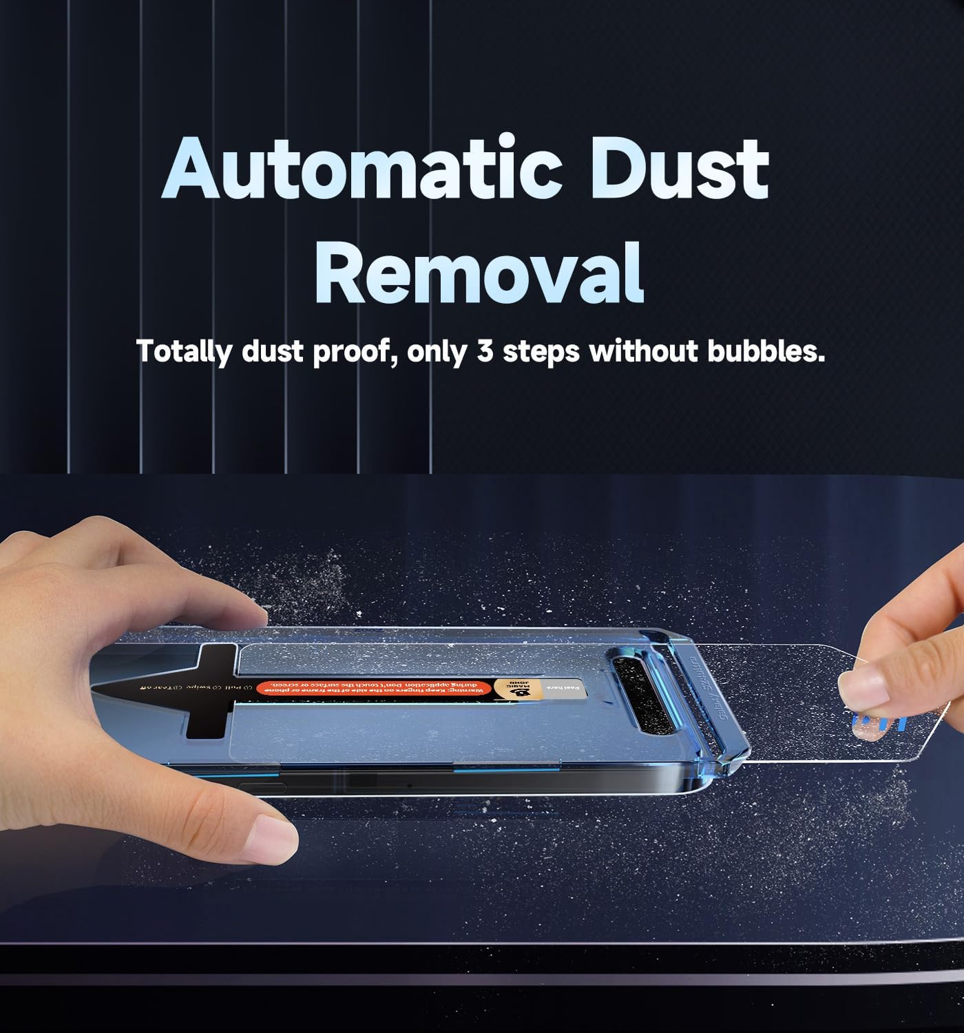 MAGIC_JOHN_2_Pack_for_Samsung_Galaxy_S24_Ultra_Tempered_Glass_Screen_Protector,_Auto_Dust-Elimination_Installation,_Bubble_Free,_HD_Clear,_Easy_Installation