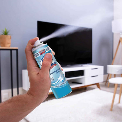 Lysol To Go Disinfectant Spray, Travel Size Sanitizing, For On-the-Go Disinfecting and Deodorizing, Crisp Linen