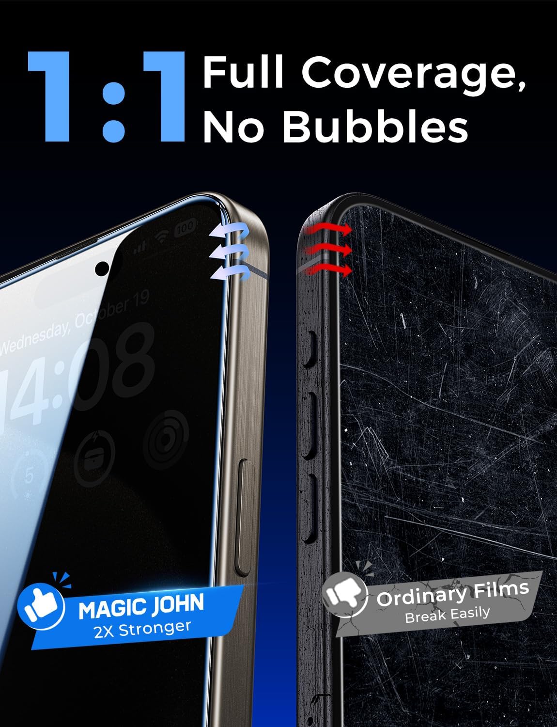 MAGIC_JOHN_2_Pack_for_iPhone_15_Pro_Max_6.7_inch_Privacy_Glass_Screen_Protector,_Auto_Dust-Elimination_Installation,_Bubble_Free,_Easy_Installation