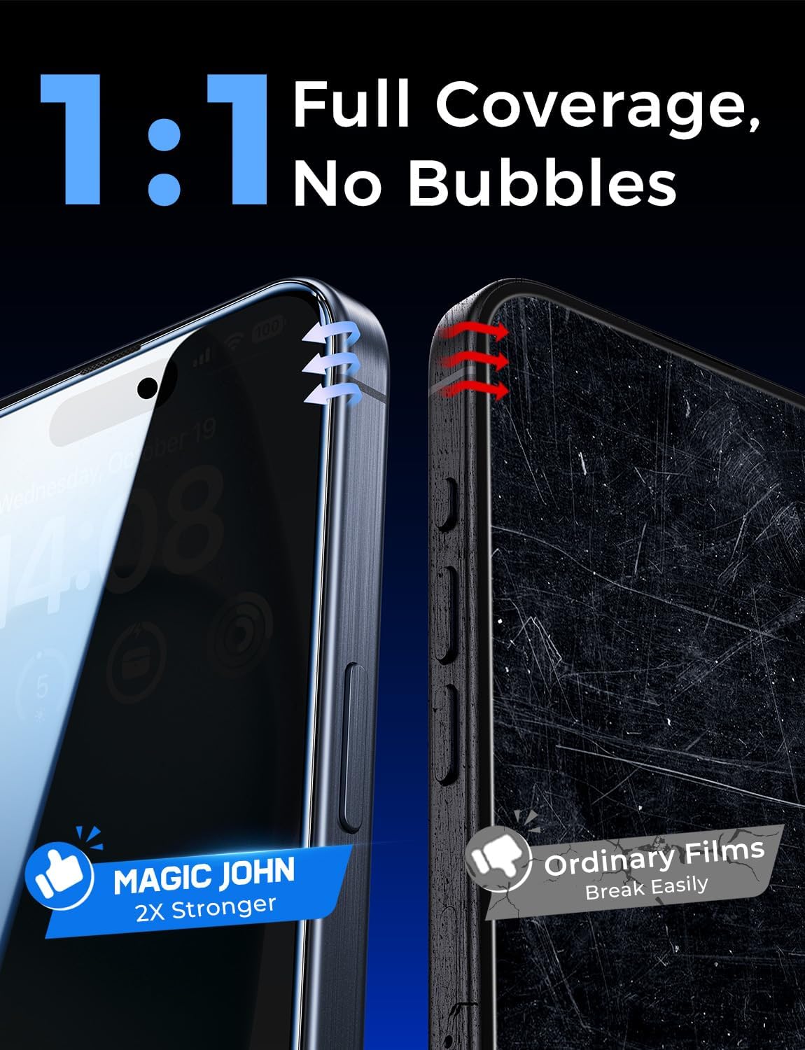 MAGIC_JOHN_2_Pack_for_iPhone_15_6.1_inch_Privacy_Glass_Screen_Protector,_Auto_Dust-Elimination_Installation,_Bubble_Free,_Easy_Installation