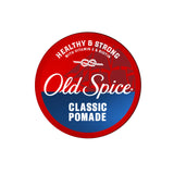 Old Spice Mens Hair Pomade, Healthy & Strong with Vitamin E & Biotin, Mens Hair Styling Pomade, Medium Hold, Matte Finish