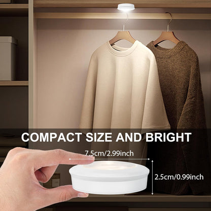 BIGMONAT_LED_Puck_Light,_Stick_on_Lights,_Closet_Lights_Battery_Operated,_Tap_Lights,_60_Lumens_Touch_Light,_Under_Cabinet_Lighting,_Ideal_for_Kitchen_Cabinets,_Closets,_Garage_and_More,_3-Pack,_White
