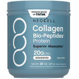 NeoCell Collagen Bio-Peptides Powder | Super Hair, Skin, and Nails | Superior Absorption | Grassfed Protein Supplement | Advanced with 18 Essential Amino Acids