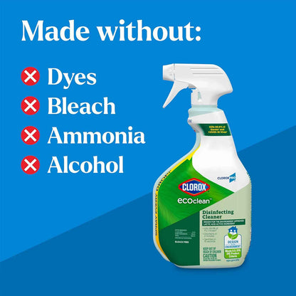 Clorox CloroxPro EcoClean Disinfecting Cleaner Spray Bottle
