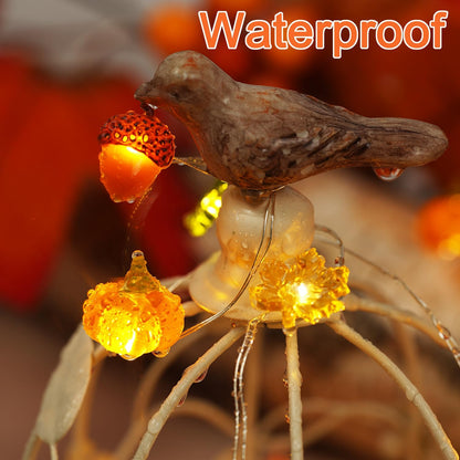 BOHON_Thanksgiving_Decoration_Acorn_3D_Pumpkin_Maple_Leaf_String_Lights_Battery_Operated_with_Remote_LEDs_Orange_Fall_Lights_for_Home_Autumn_Garland_Harvest_Halloween_Party_Christmas_Decor