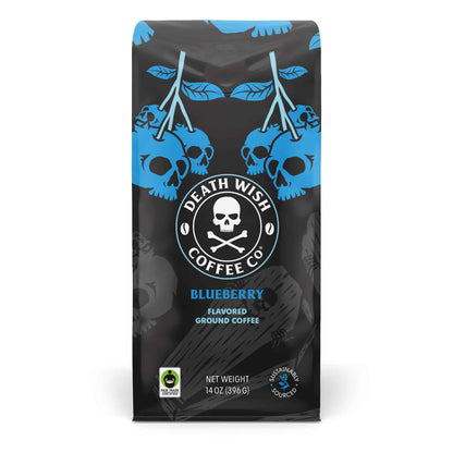 Death Wish Coffee, Organic and Fair Trade Ground Coffee, 16 oz