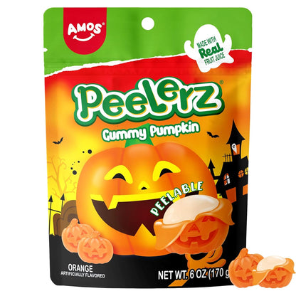 Amos 4D Gummy Body Parts Halloween Candy – Spooky Gummy Snacks Fun Halloween Candy for Trick-or-Treat & Party Favors