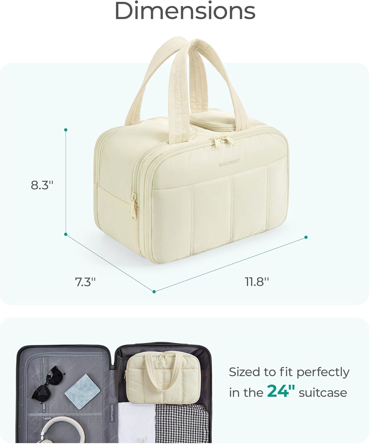 BAGSMART_Travel_Toiletry_Bag,_Puffy_Large_Toiletry_Bag_for_Women,_Lightweight_Cosmetic_Makeup_Bag_Organizer_with_Handle_for_Traveling,_Accessories,_Essentials,_Toiletries_(Black)