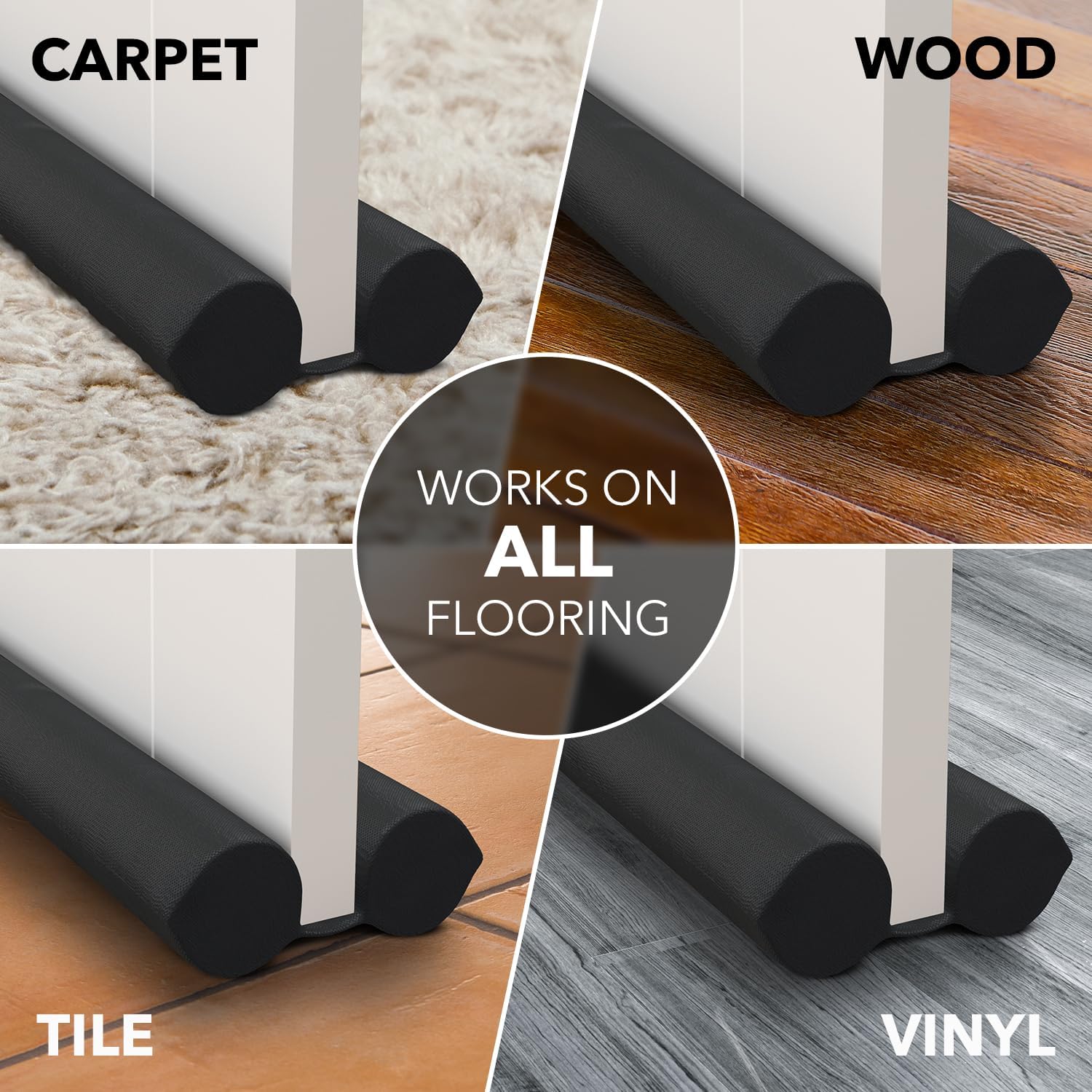 Everlasting_Comfort_2_Sided_Under_Door_Draft_Stopper_for_Bottom_of_Doors_-_Quick_Install,_Keeps_Heat_In_&_Cold_Air_Out_-_Sound_Proofing_Foam_Strip_Gap_Filler,_Noise_Blocker_for_Interior_-Fits_30"-36"W