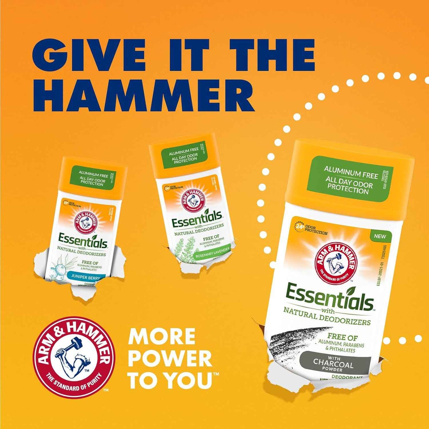 Arm & Hammer Essentials Charcoal Deodorant