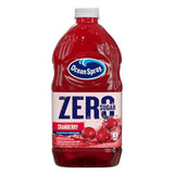 Ocean Spray ZERO Sugar Fruit Juice Drink, Drink Sweetened with Stevia, 64 Fl Oz Bottle Beverage Vegetable