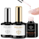 A2 15ml Nude Gel Builder with Base Top Coat - 0.5 Fl Oz (Pack of 3)