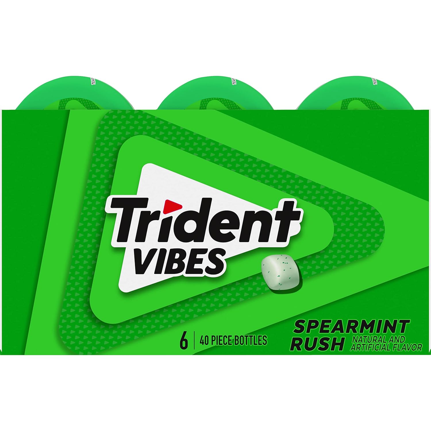 Trident_Vibes_Spearmint_Rush_Sugar-Free_Chewing_Gum,_6_Bottles_of_40_Pieces_(240_Total_Pieces)