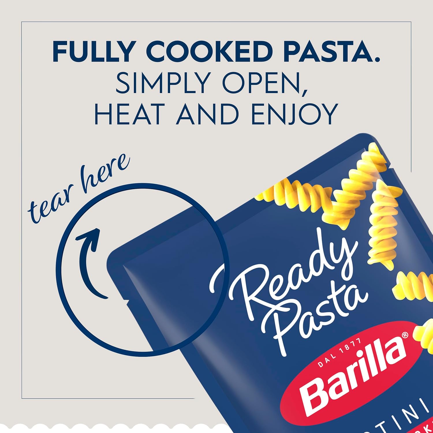 Barilla_Ready_Pasta,_Fully_Cooked_Rotini_Pasta,_Non-GMO_&_Kosher,_7_oz_(Pack_of_7)