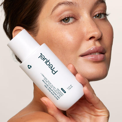 Prequel_Skin_Multi-Acid_Milk_Peel,_Professional_Exfoliating_Solution._15%_Glycolic_Acid_Face_Peel_with_Lactic_Acid_and_Enzymes._Hydrating_Chemical_Exfoliant._Clinical_Strength_Formula,_7.6oz_Bottle.