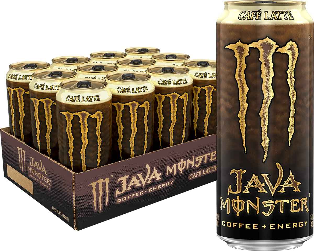 Java Monster, Coffee + Energy Drink, 15 Ounce
