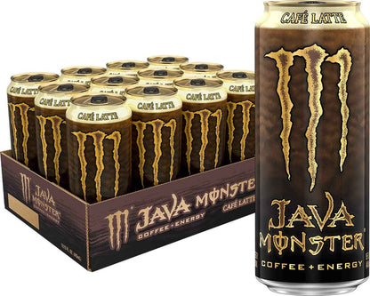 Java Monster, Coffee + Energy Drink, 15 Ounce