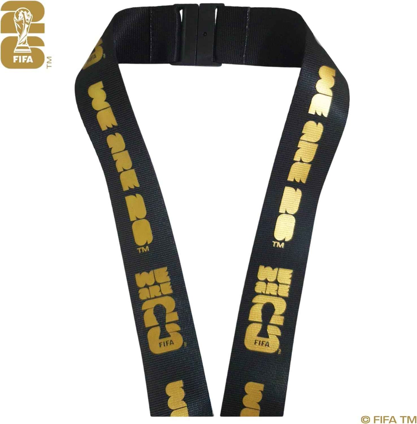 Official FIFA World Cup 2026 Edition - 21 Inch Nylon Lanyard with Trophy Replica – Durable Fan Gear – Great for Holding Your Work ID, Pin Collecting, Carrying Keys and More - The World Cup Is Here