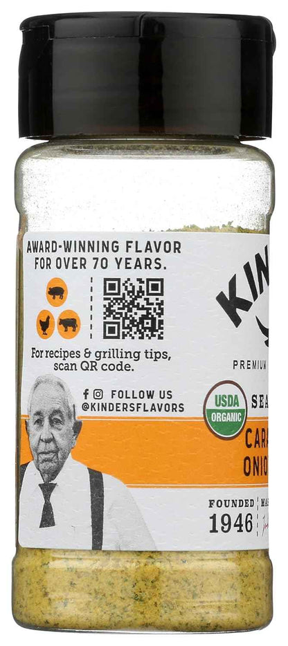 Kinders Organic Caramelized Onion Butter Seasoning, 3 OZ