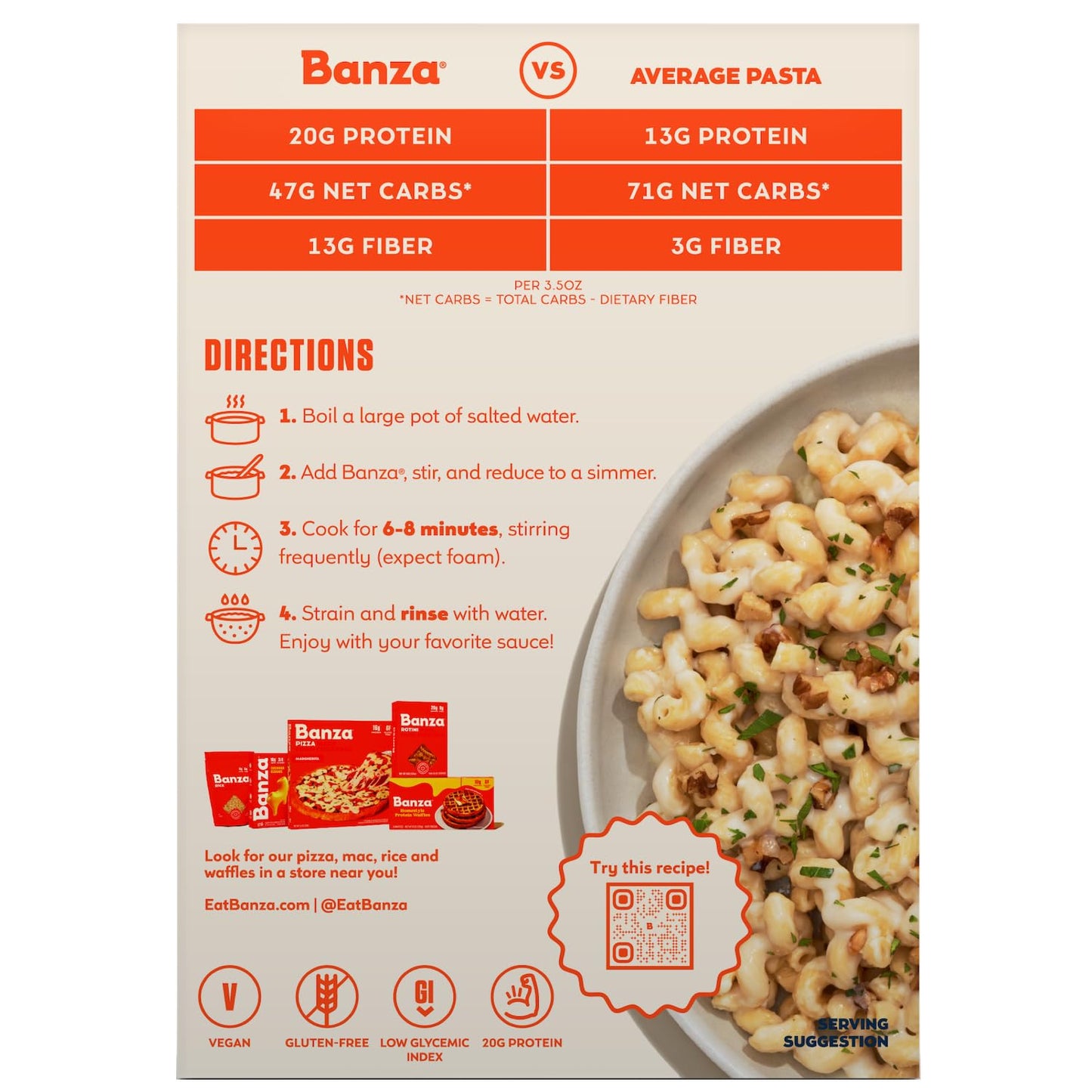 Banza_Cavatappi_Pasta_from_Chickpeas_-_Gluten_Free,_High_Protein,_and_Lower_Carb_Protein_Cavatappi_Chickpea_Pasta_-_8oz