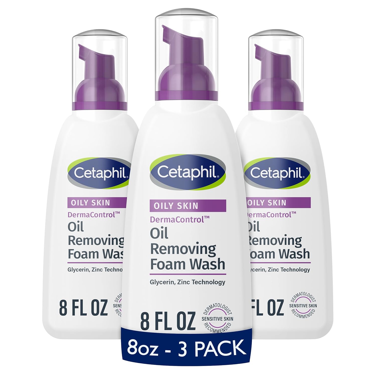 Cetaphil_Pro_Oil_Removing_Foam_Wash,_Foaming_Facial_Cleanser,_Fragrance_Free_Formula_Suitable_for_Sensitive_Skin,_8_Fluid_Ounce_(Pack_of_3)